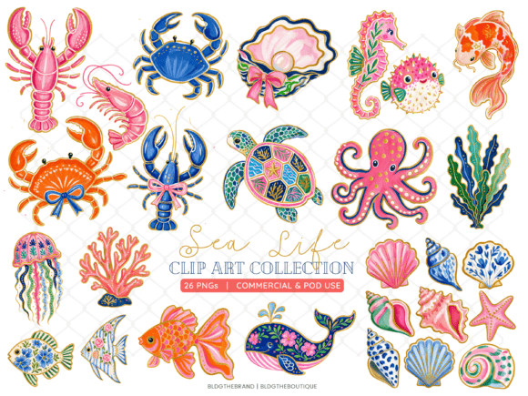 Download Tropical Reef Sea Life PNG Clip Art - Sea life Collection