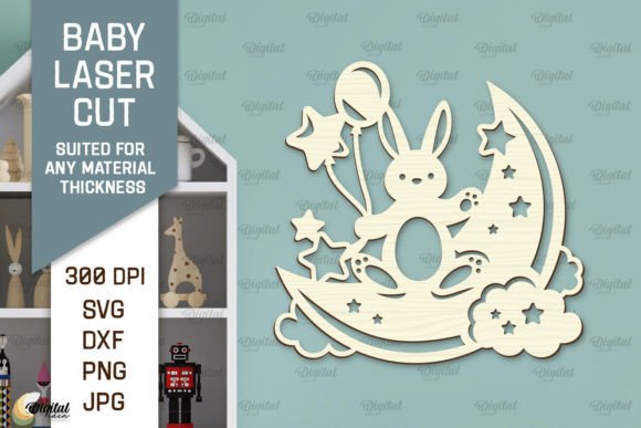 Download Wall Baby Room Decor Laser Cut - Baby room Collection