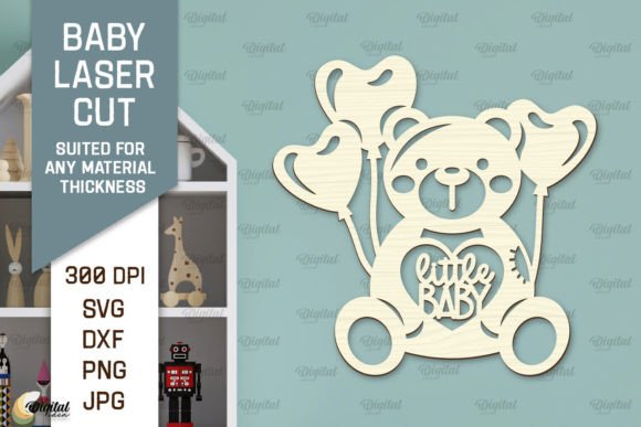 Download Wall Baby Room Decor Laser Cut - Baby room Collection