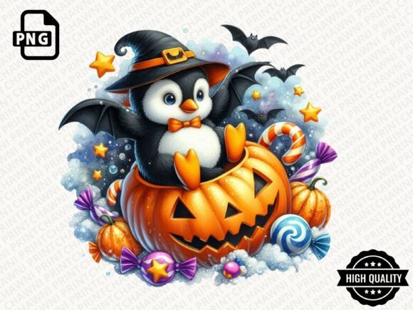 Download Watercolor Halloween Animal Clipart PNG - Premium Resources
