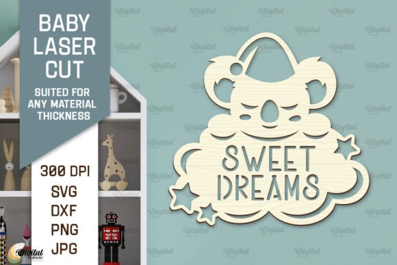Download Wall Baby Room Decor Laser Cut - Baby room Collection